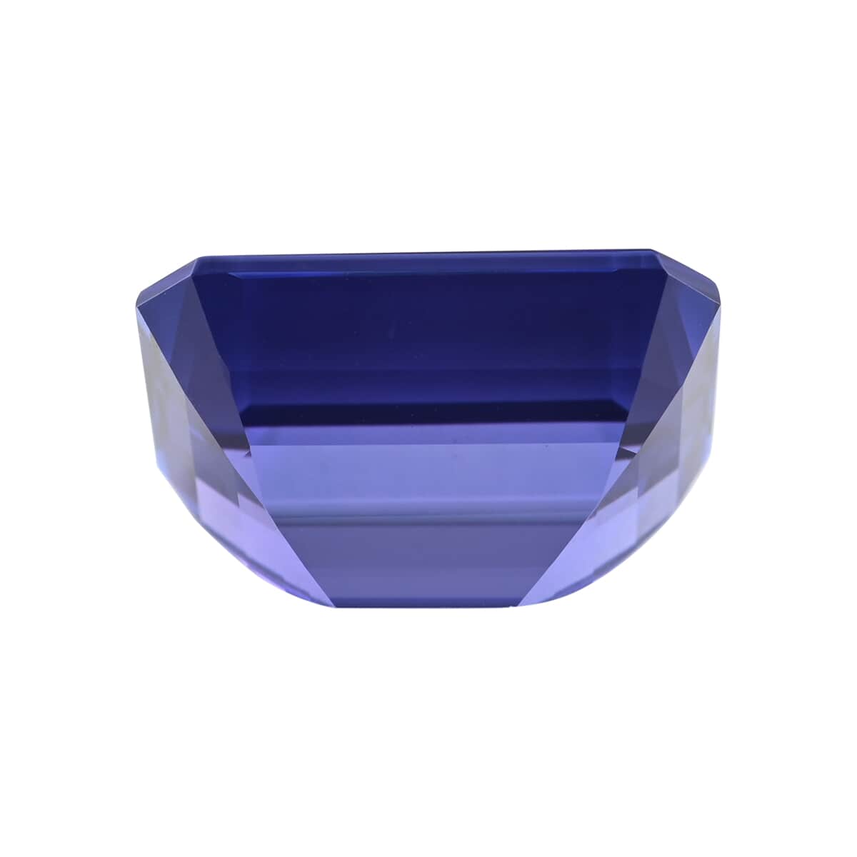 Certified and Appraised AAAA Vivid Tanzanite (Oct Free Size) 9.01 ctw image number 2