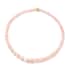 Luxoro 10K Yellow Gold Pink Morganite Beaded Necklace 18 Inches 274.00 ctw image number 0