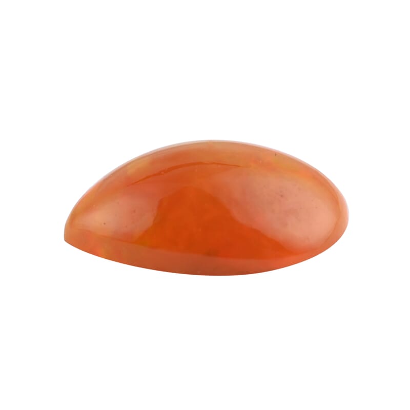 AAA Orange Ethiopian Welo Opal (Pear 10X7 mm) 1.01 ctw