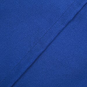 Homesmart Blue Solid Microfiber Quilt and Set of 2 Shams - Queen