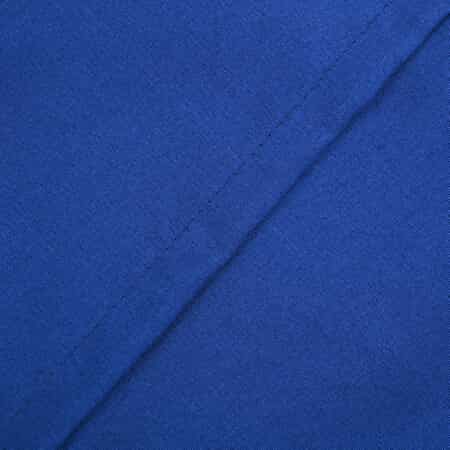 Homesmart Blue Solid Microfiber Quilt and Set of 2 Shams - Queen image number 3