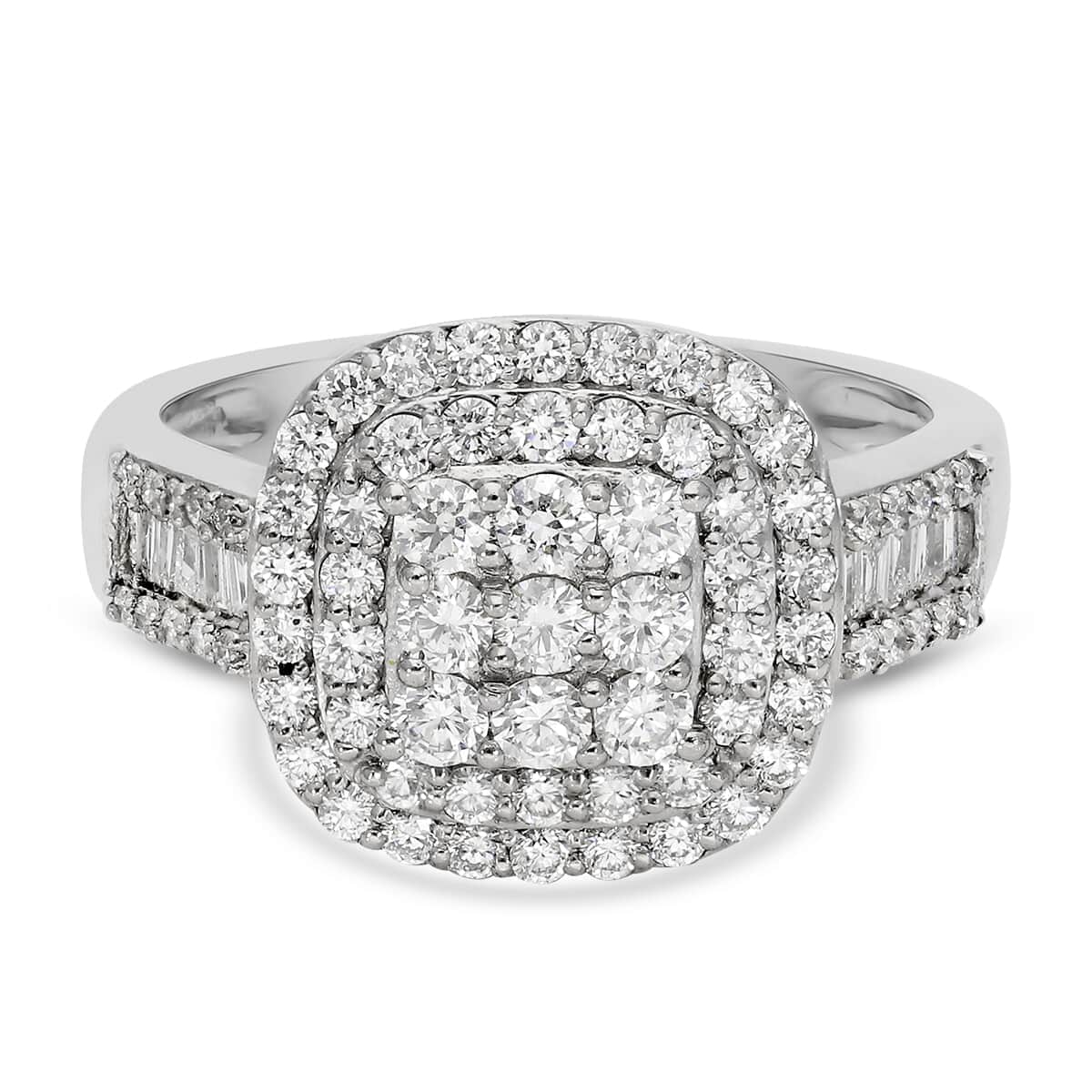 RHAPSODY IGI Certified Diamond E-F VS Ring in 950 Platinum 5.75 Grams 1.00 ctw image number 6