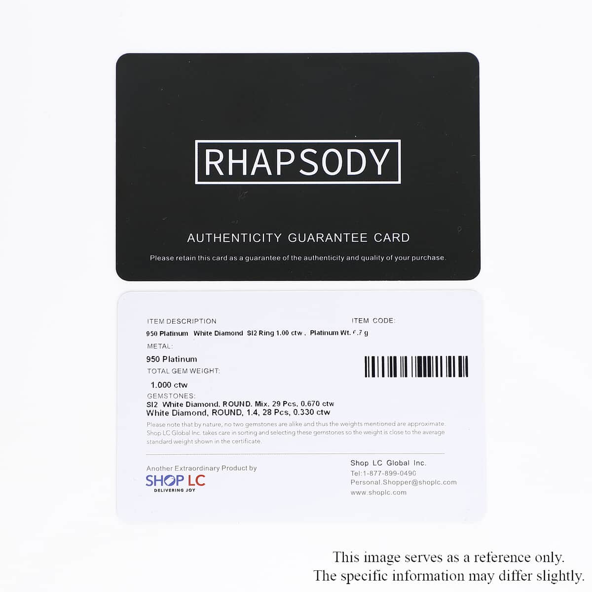 Rhapsody 950 Platinum IGI Certified Diamond Ring (Size 9.0) 5.75 Grams 1.00 ctw image number 7