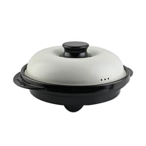 Rangemate Multipurpose Microwave Cooking Pan With Lid - Black (530 ml)