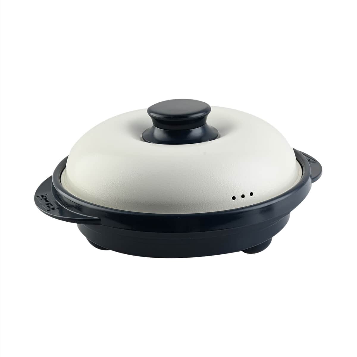 Rangemate Multipurpose Microwave Cooking Pan With Lid - Blue (530 ml) image number 0