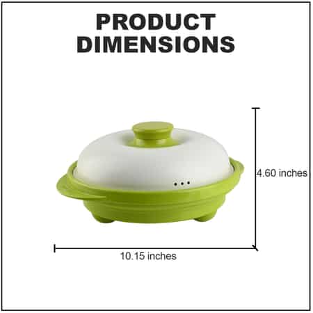 Buy Rangemate Multipurpose Microwave Cooking Pan With Lid - Green (530 ml)  at ShopLC.