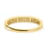 SGL Certified 10K Yellow Gold Natural Yellow Diamond (I2-I3) Wedding Band Ring, Promise Rings For Women (Size 7.0) 0.50 ctw image number 4