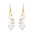 Aninicad Shell Fish Hook Earrings in Goldtone image number 0