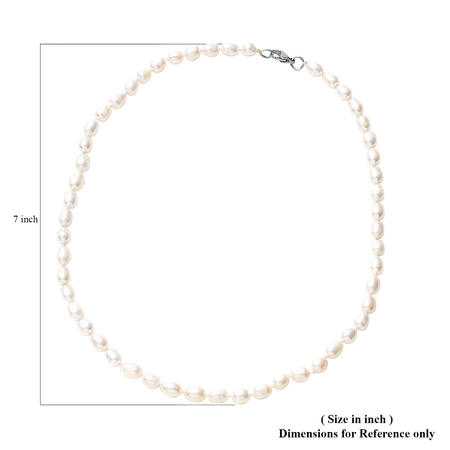 Freshwater White Cultured Pearl - Product card gallery slide 4 (9450080141567)