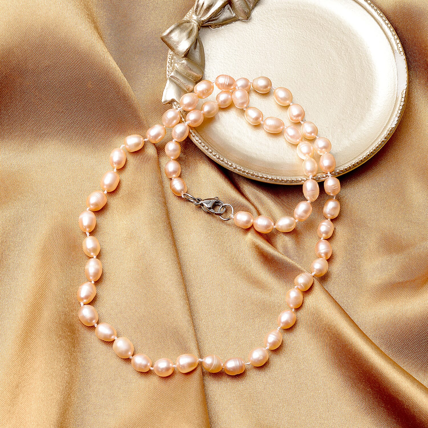 Freshwater Peach Cultured Pearl