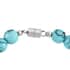 Karis Mojave Blue Turquoise Bracelet in Bracelet in Platinum Bond and Stainless Steel (7.25 In) 62.90 ctw image number 3