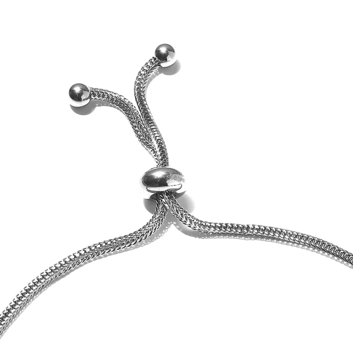 Tiger's Eye Bracelet in Platinum Bond Stainless Steel| Bolo Bracelet| Unique Birthday Gifts For Women 7.50 ctw image number 3