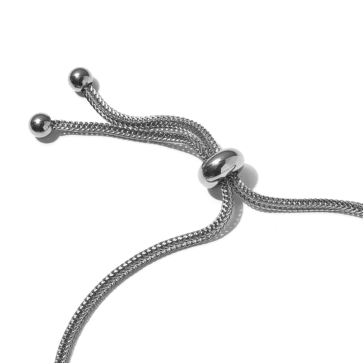 Purple Howlite Bolo Bracelet in Platinum Bond & Stainless Steel 5.25 ctw image number 3