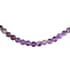 Bi-Color Amethyst Beaded Necklace 36 Inches in Rhodium Over Sterling Silver Magnetic Lock 220.00 ctw image number 0