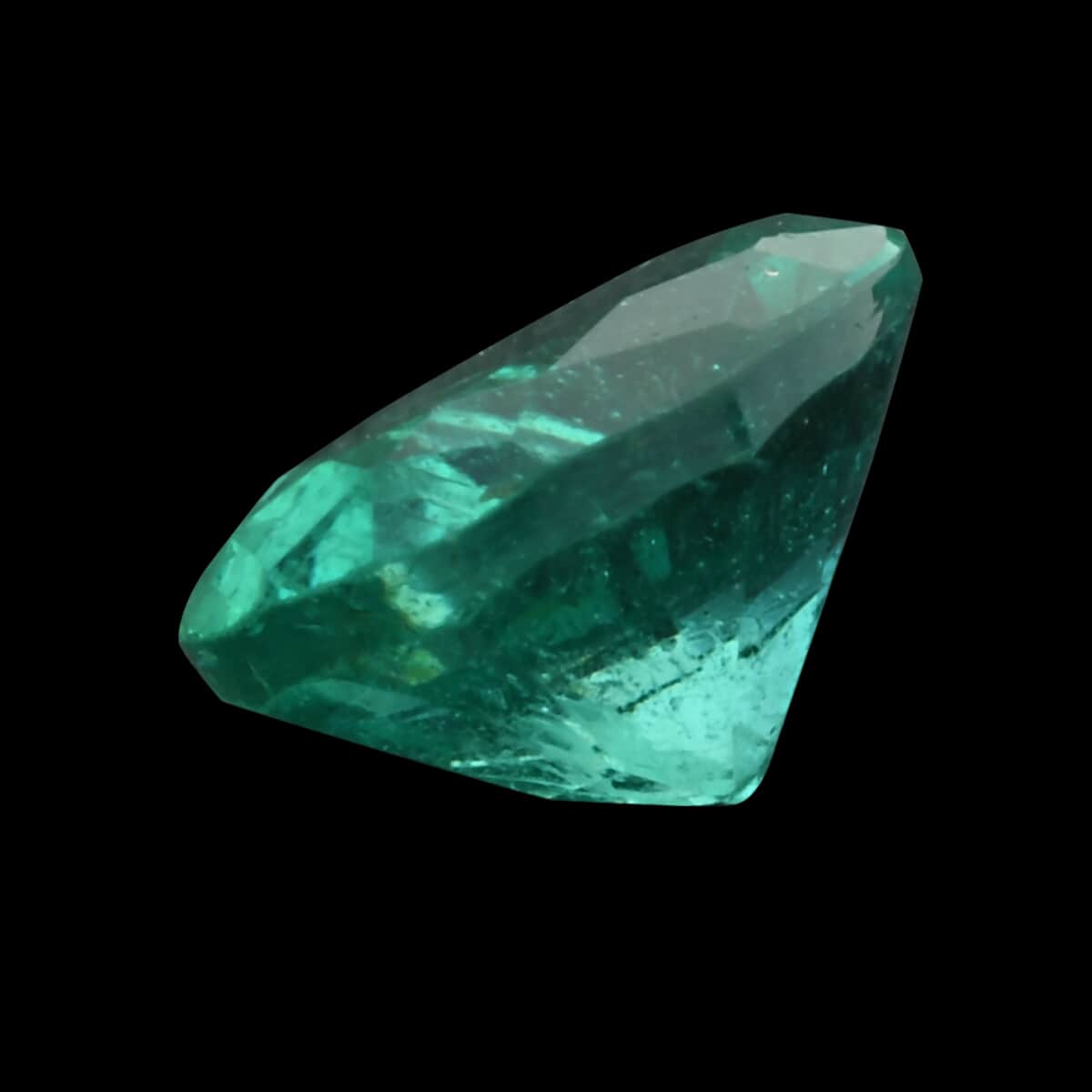 AAAA Kagem Zambian Emerald (Ovl 8x6 mm) 1.10 ctw image number 1
