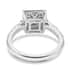 Rhapsody IGI Certified 950 Platinum Diamond E-F VS Ring (Size 6.0) 6.40 Grams 1.00 ctw image number 4