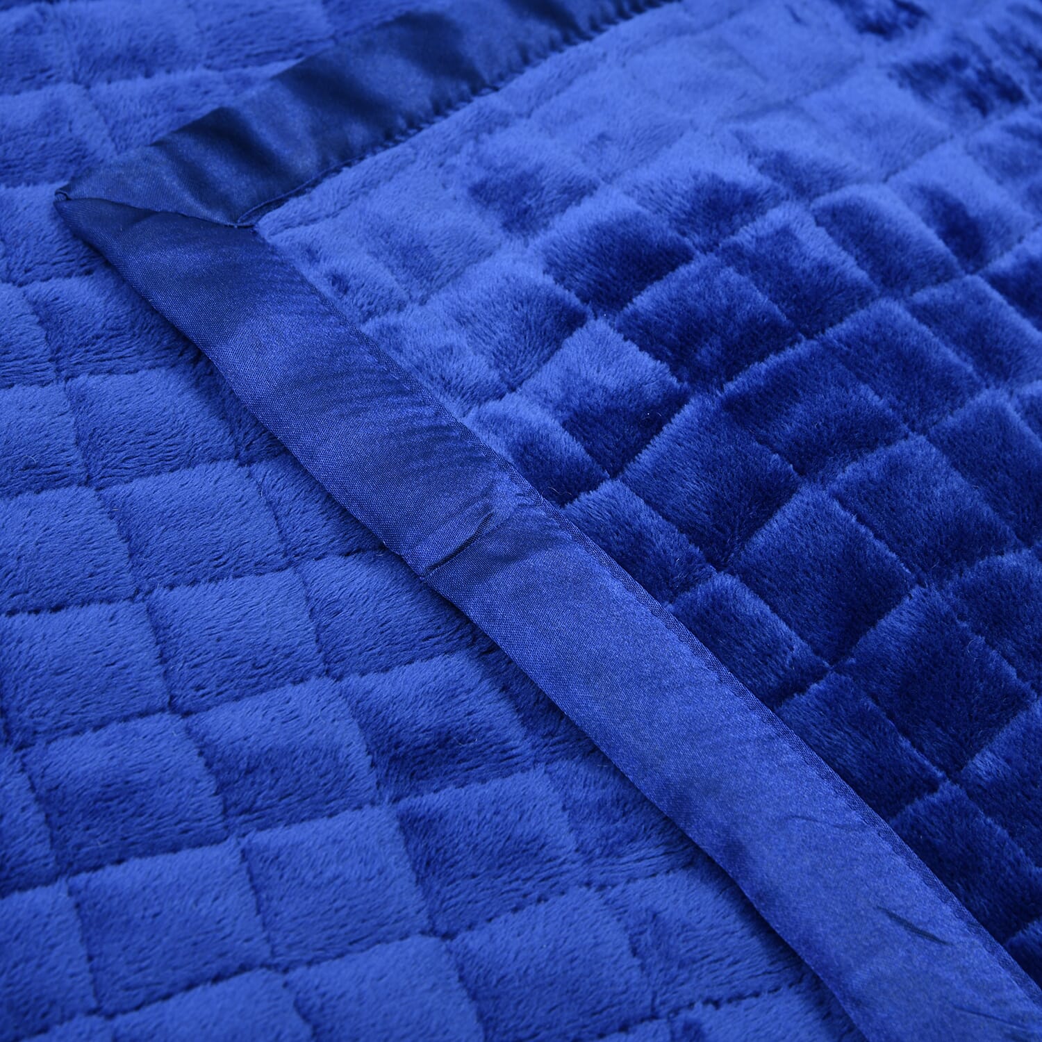 Royal blue velvet discount blanket