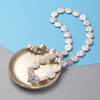 Freshwater White Cultured Pearl - Product card gallery slide 2 (9431234314495)