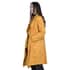 Passage Gold Faux Suede Long Waterfall Open Front Jacket For Ladies -XL, Jacket for Women, Long Coat Jacket for Women, Womens Coats image number 2