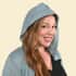 Tamsy Sea Salt Color Linen Women Cardigan with Hood Size - S image number 4