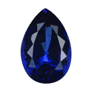 Certified and Appraised Flawless AAAA Vivid Tanzanite (Pear Free Size) 3.50 ctw | Loose Gem | Loose Gemstones | Loose Stones | Jewelry Stones