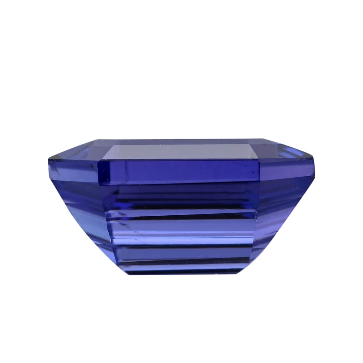 Certified and Appraised Flawless AAAA Vivid Tanzanite, Certified Tanzanite, AAAA Tanzanite, Loose Gemstone, Octagon Tanzanite ( Free Size) 3.50 ctw image number 2