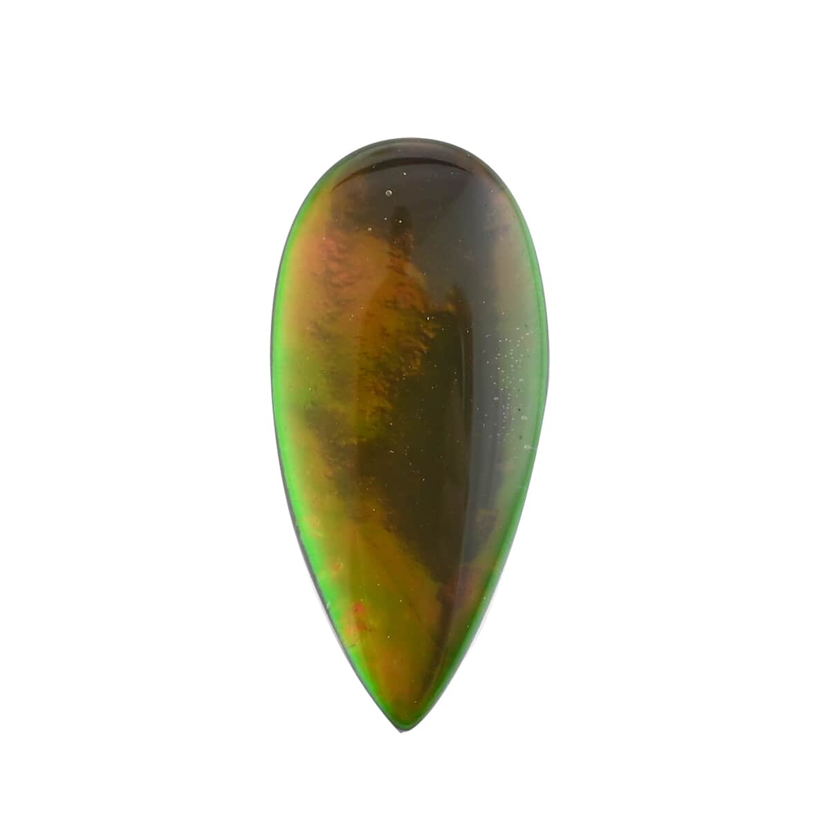 AAAA Canadian Ammolite (Pear 17x8 mm) 3.00 ctw image number 0