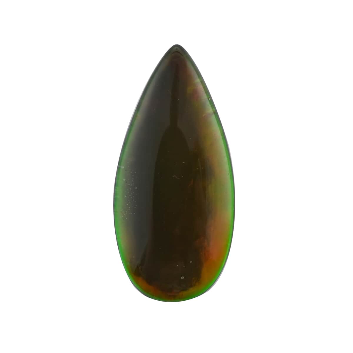 AAAA Canadian Ammolite (Pear 17x8 mm) 3.00 ctw image number 2