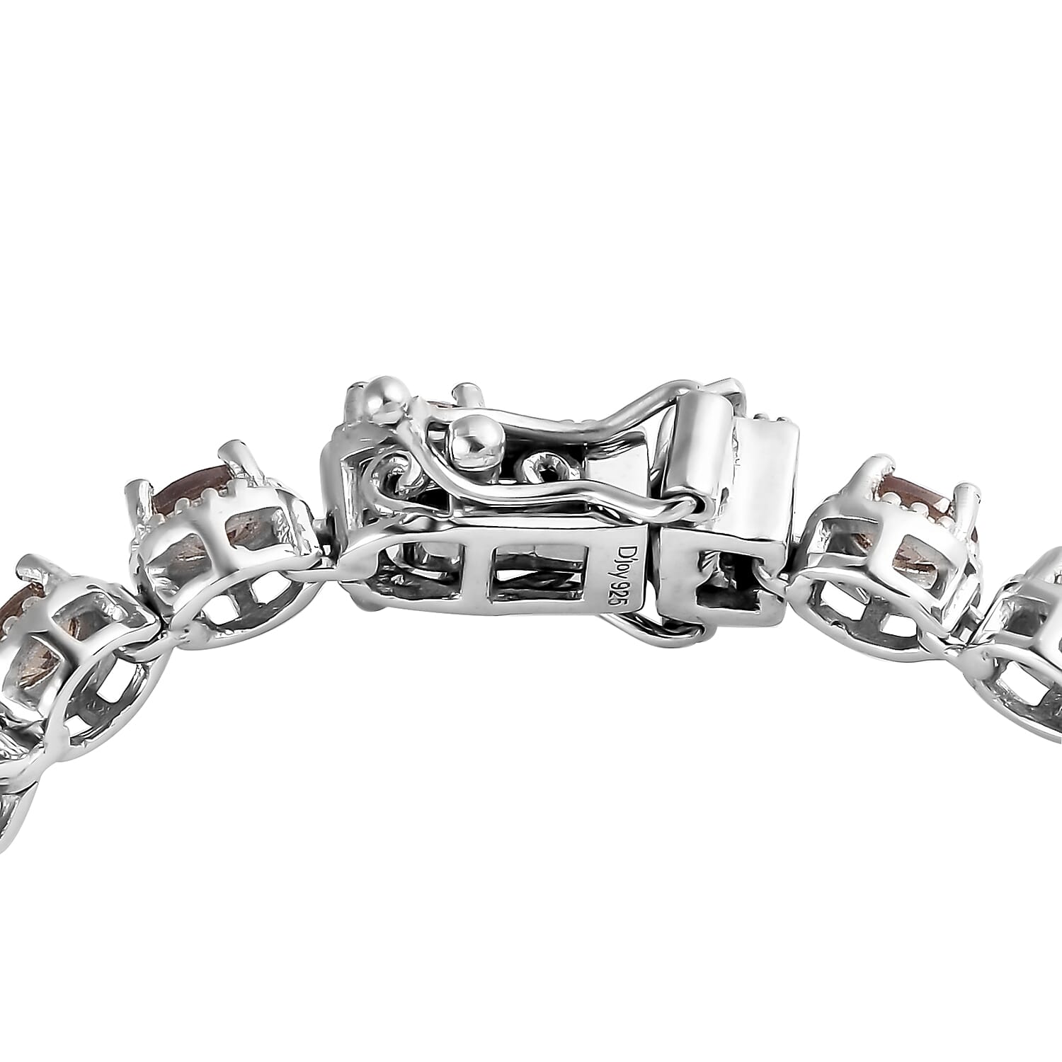 Merelani Color Change Garnet Tennis Bracelet in Platinum Over Sterling Silver (6.50 In) 10.70 Grams 5.75 ctw