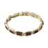 Magnetic By Design Yellow Tiger's Eye Tennis Bracelet in Goldtone (7.50 In) 15.80 ctw image number 0