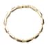 Magnetic By Design Yellow Tiger's Eye Tennis Bracelet in Goldtone (7.50 In) 15.80 ctw image number 3