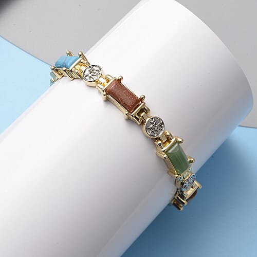 Multi Gemstone / 6.50 inches - Product card gallery slide 2 (9431352639743)