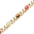 Magnetic By Design Multi Gemstone Bracelet in Goldtone (6.50 In) 15.00 ctw image number 2
