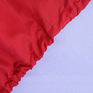 Homesmart Red Solid 6pcs Sheet Set - Queen (Microfiber)