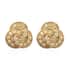 Karis Simulated Yellow Diamond Knotted Stud Earrings in 18K RG Plated 1.60 ctw image number 0
