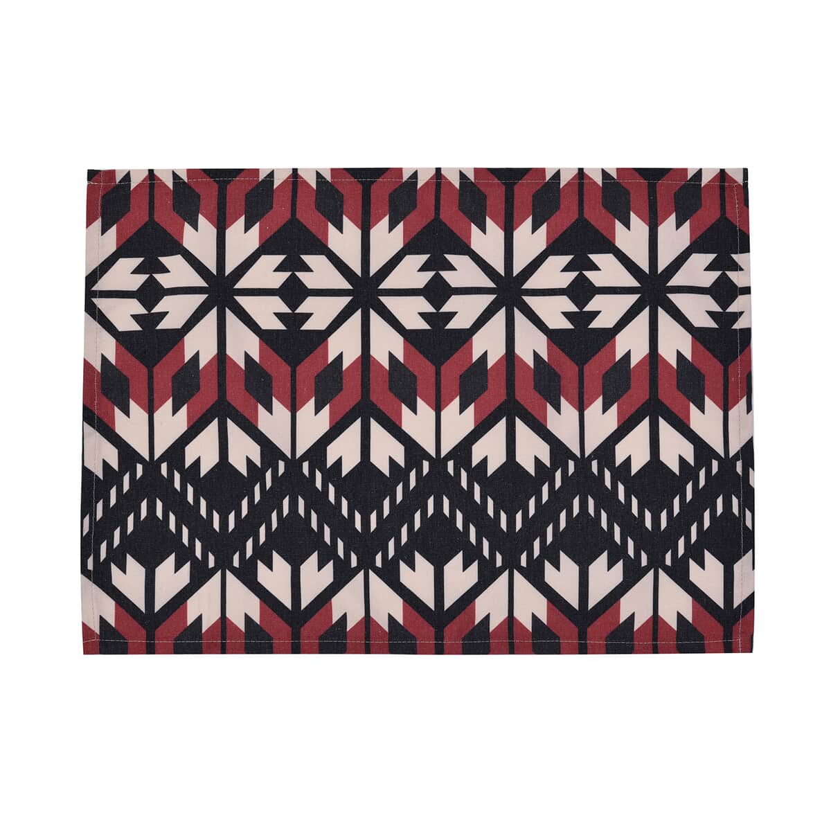 Homesmart Set of 4 Placemats and Table Runner - Geometric Pattern image number 3
