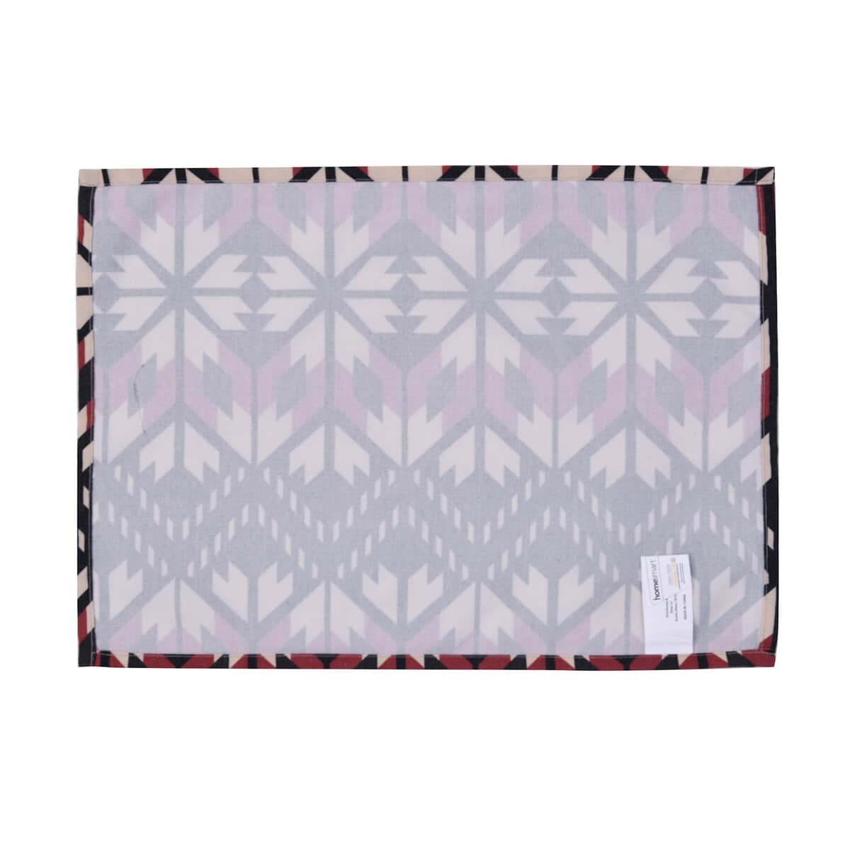 Homesmart Set of 4 Placemats and Table Runner - Geometric Pattern image number 4