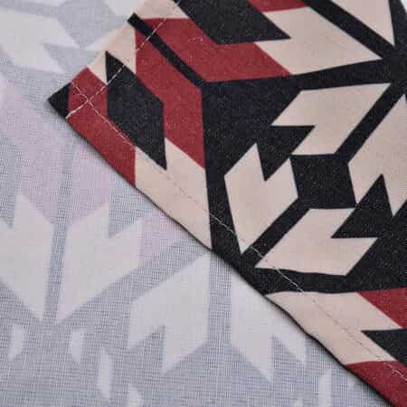 Homesmart Set of 4 Placemats and Table Runner - Geometric Pattern image number 5