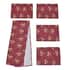 Homesmart Set of 4 Placemats and Table Runner For 4 Seater Dinning Table, 4 Washable Wrinkle Resistant Placemats  and Table Runner - Elegant Floral Pattern image number 1