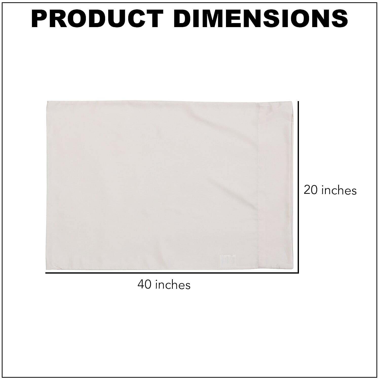 Homesmart Set of 2 Ivory Soft and Comfortable Copper Infused Pillowcase (King)