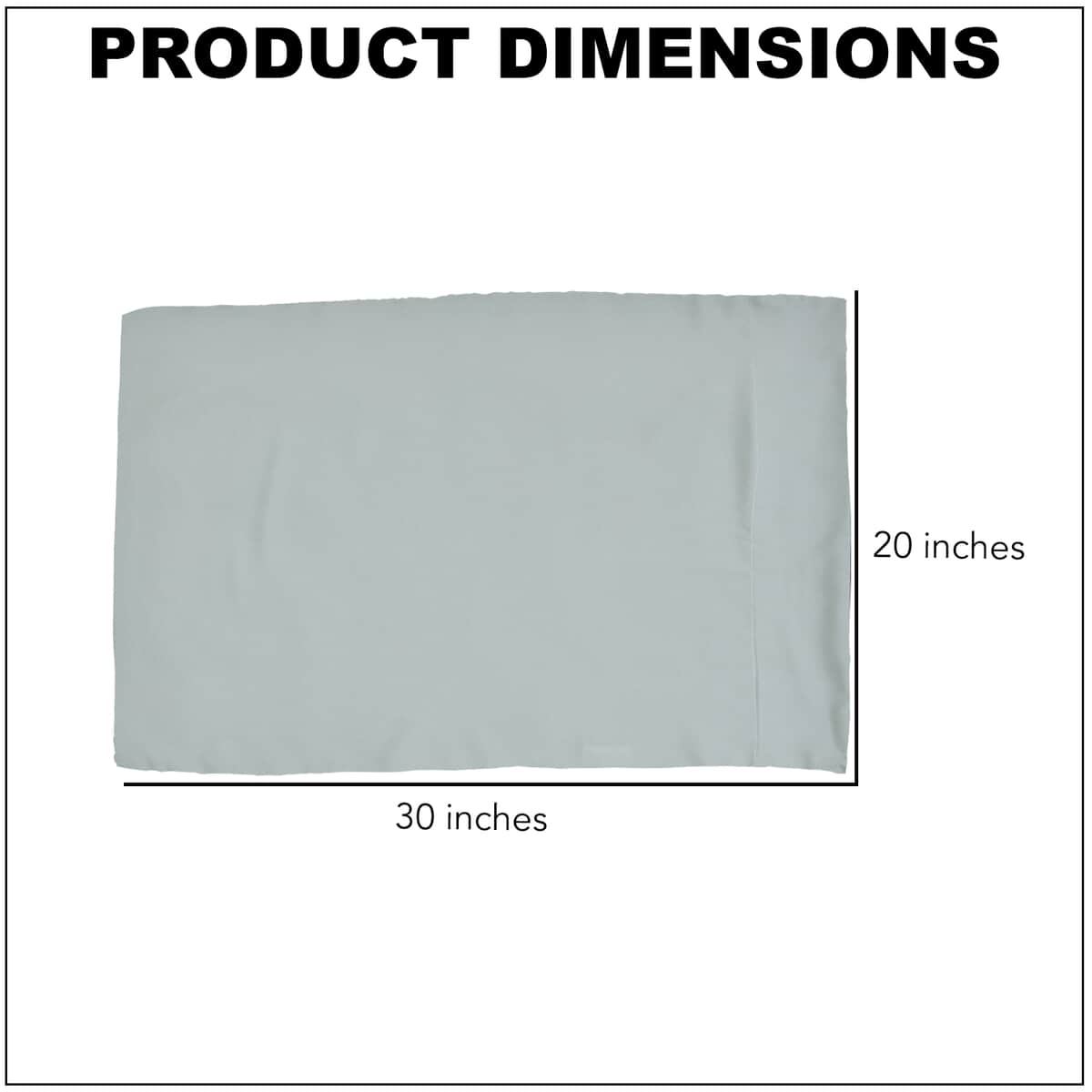 Homesmart Set of 2 Green Soft and Comfortable Copper Infused Pillowcase (Queen) image number 4