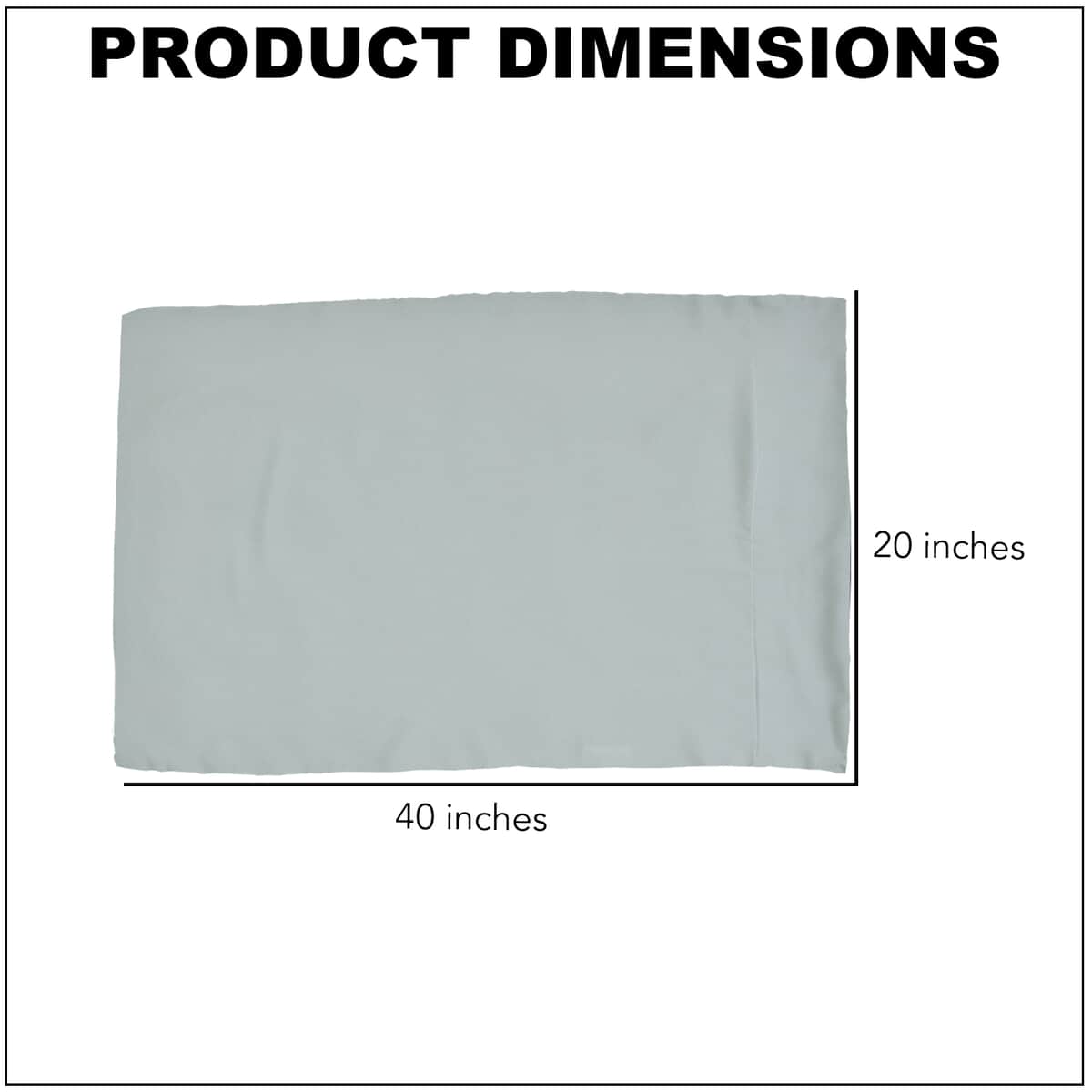 Homesmart Set of 2 Green Soft and Comfortable Copper Infused Pillowcase (King) image number 4