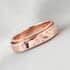 Moon Star Spinner Ring in Vermeil Rose Gold Over Sterling Silver 4.50 Grams image number 1