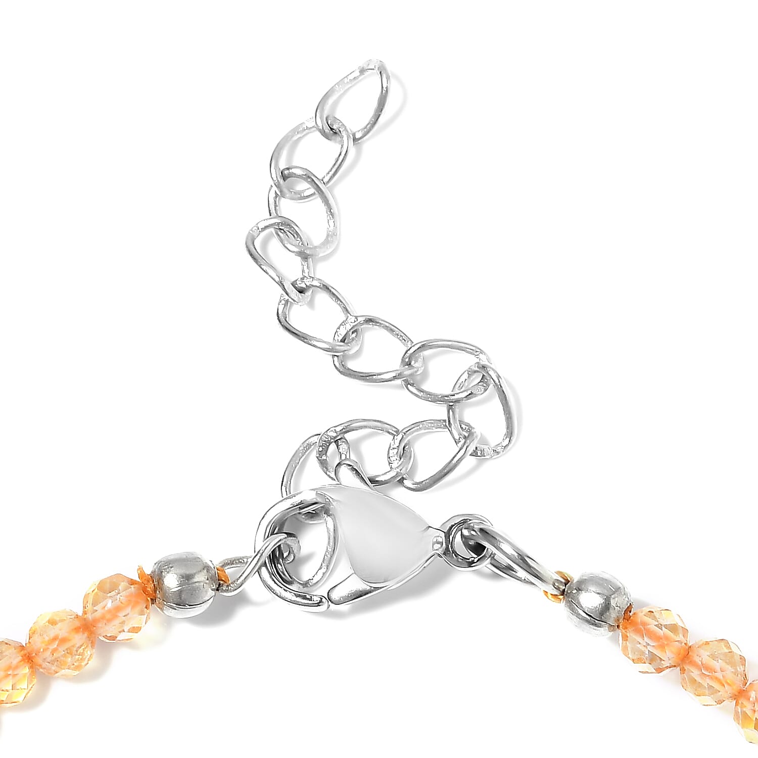 Karis Brazilian Citrine Bracelet in Platinum Bond (8.00 In) 10.80 ctw