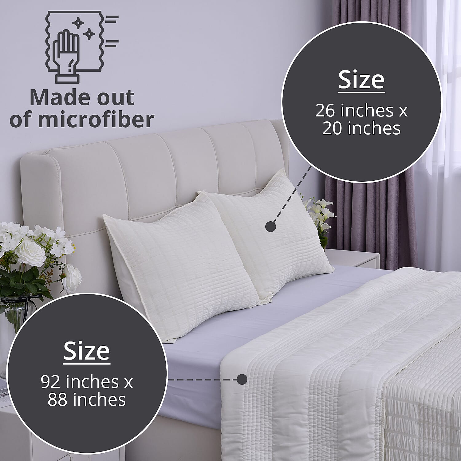 Beige / Queen - Product card gallery slide 3 (10144451592475)