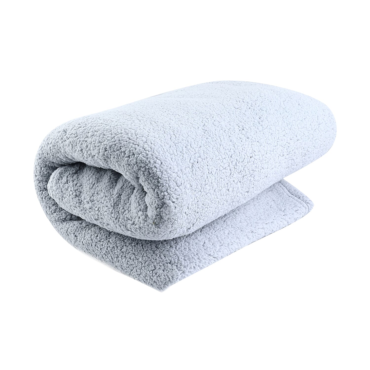 Homesmart Beige Solid Microfiber Sherpa Blanket | Soft Blanket | Bed Throws | Cozy Blanket | Throw Blanket