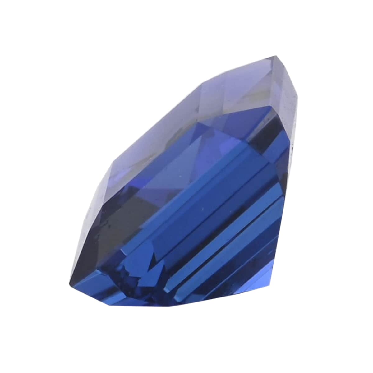 Certified & Appraised Flawless AAAA Vivid Tanzanite (Oct Free Size) 11.50 ctw image number 1