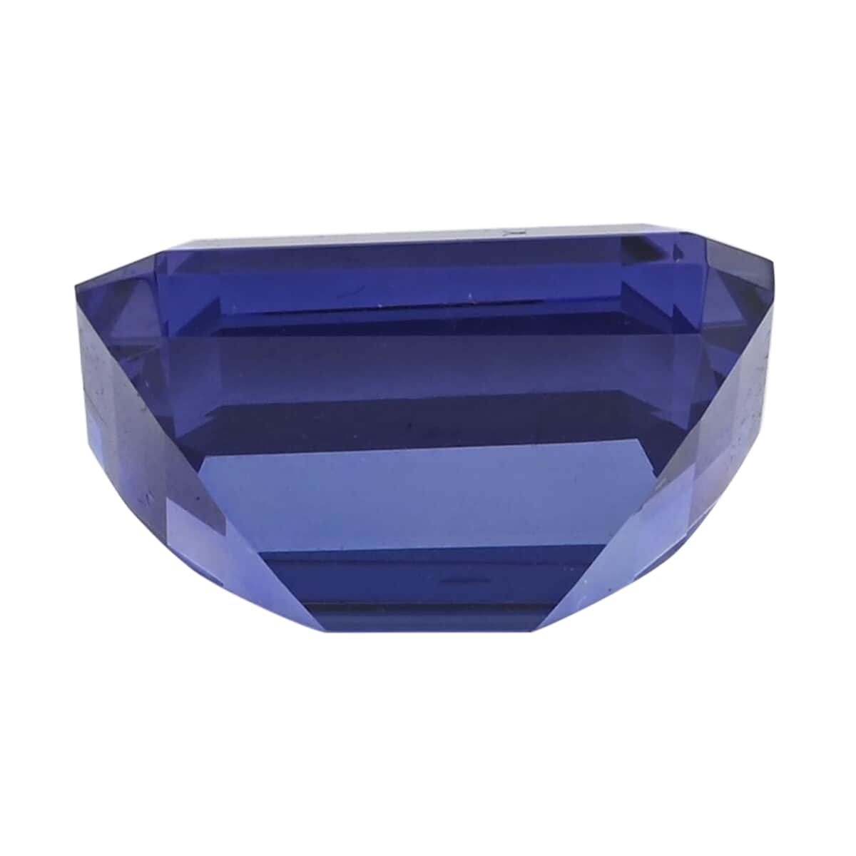 Certified & Appraised Flawless AAAA Vivid Tanzanite (Oct Free Size) 11.50 ctw image number 2