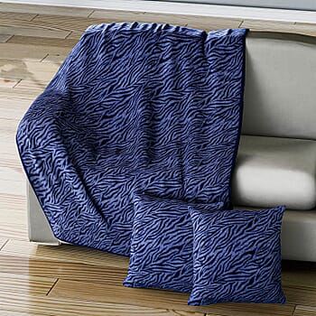 Blue Zebra Print - Product card gallery slide 1 (9431148953855)