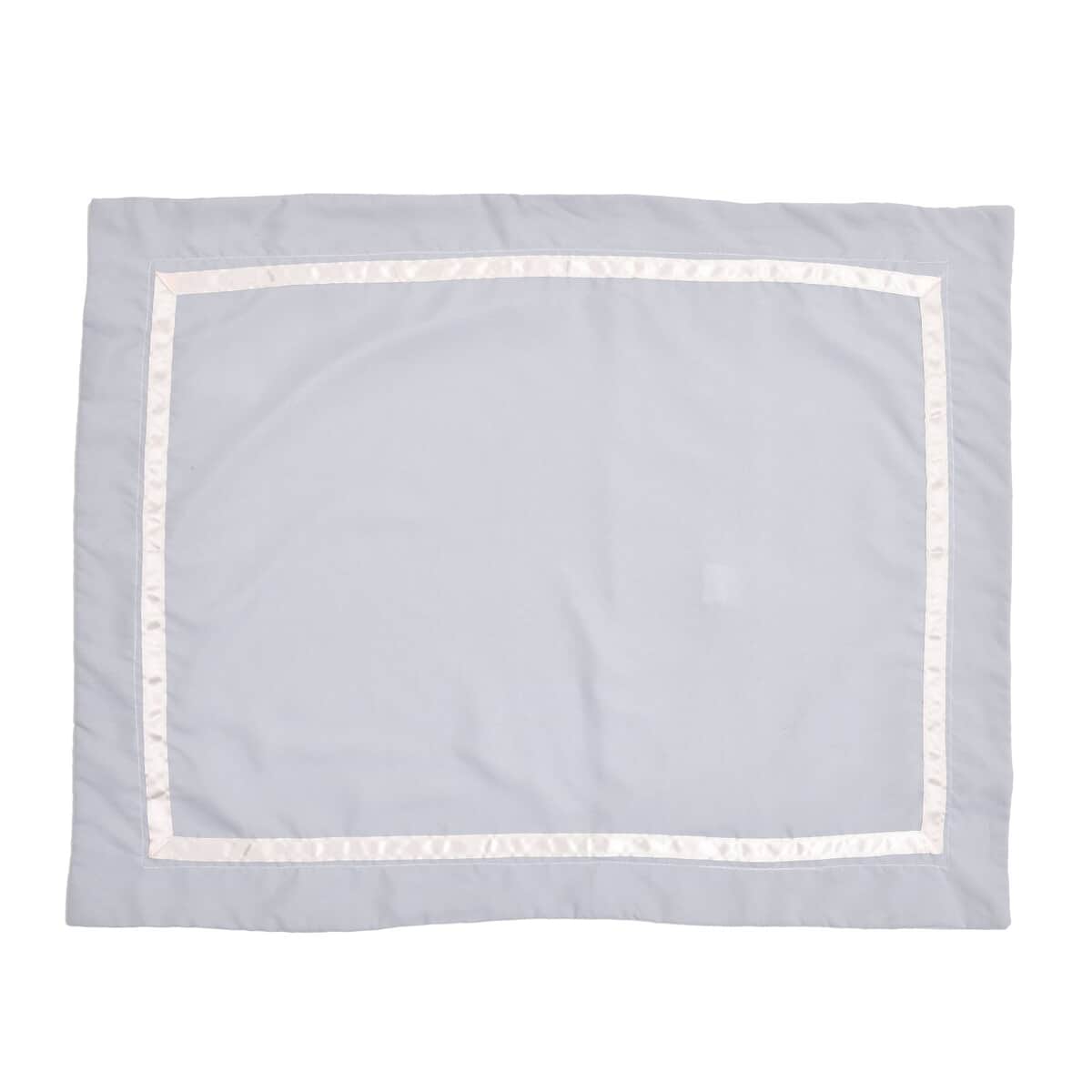 Homesmart Gray Quilted Pattern Microfiber 3pcs Comforter Set - Queen image number 5